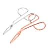 Anneome 2pcs Stainless Steel Eyebrow Tweezers Scissor Handle Lash Tweezers for Women Beauty Accessories view 1