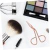 Anneome 2pcs Stainless Steel Eyebrow Tweezers Scissor Handle Lash Tweezers for Women Beauty Accessories view 4