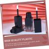 Healvian 5pcs Square Uv Black Gradient Lip Gloss Tubes Refillable Containers for Lip Oil Gloss Washable Reusable for Makeup Samples and Travel view 4