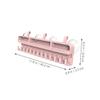 COMPUKAS Hanging Hair Extension Holder Salon Holder for Hair Extensions Wigs Ponytails Hanger Stand view 2