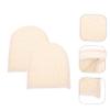 VICASKY Exfoliating Gloves for Shower Bath Body Scrubber Mitts Cotton Linen Gentle Exfoliator Compact Long Lasting for Travel view 2