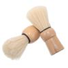 PACKOVE 2pcs Beard Brush Kit Men Grooming Soft Bristle for Barber Facial Travel view 1