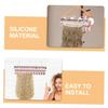 EPIGEIST Hair Extension Holder for Styling Salon Hairpiece Stand Braiding Rack Stand Wall-mounted Hair Extension Storage Silicone Hairpiece Organizer view 3