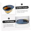 Anneome Bath Soak Foot Basin Collapsible Wash Basin Foot Massage Bucket for Household view 3