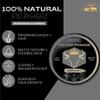 Untamed Organics Tallow Hair Clay | Handmade Grass-Fed Grass-Finshed Tallow Hair Pomade | All Natural & Organic Styling Clay for Men & Women | Medium Hold & Natural Finish | 2 FL. oz. view 3