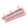 DEARMAMY Hair Extension Holder Portable Hair Rack Display for Wigs and Ponytails Organizer for Salon and Home Use Space-saving Hairpiece Storage view 1