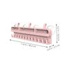DEARMAMY Hair Extension Holder Portable Hair Rack Display for Wigs and Ponytails Organizer for Salon and Home Use Space-saving Hairpiece Storage view 2