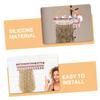 DEARMAMY Hair Extension Holder Portable Hair Rack Display for Wigs and Ponytails Organizer for Salon and Home Use Space-saving Hairpiece Storage view 3