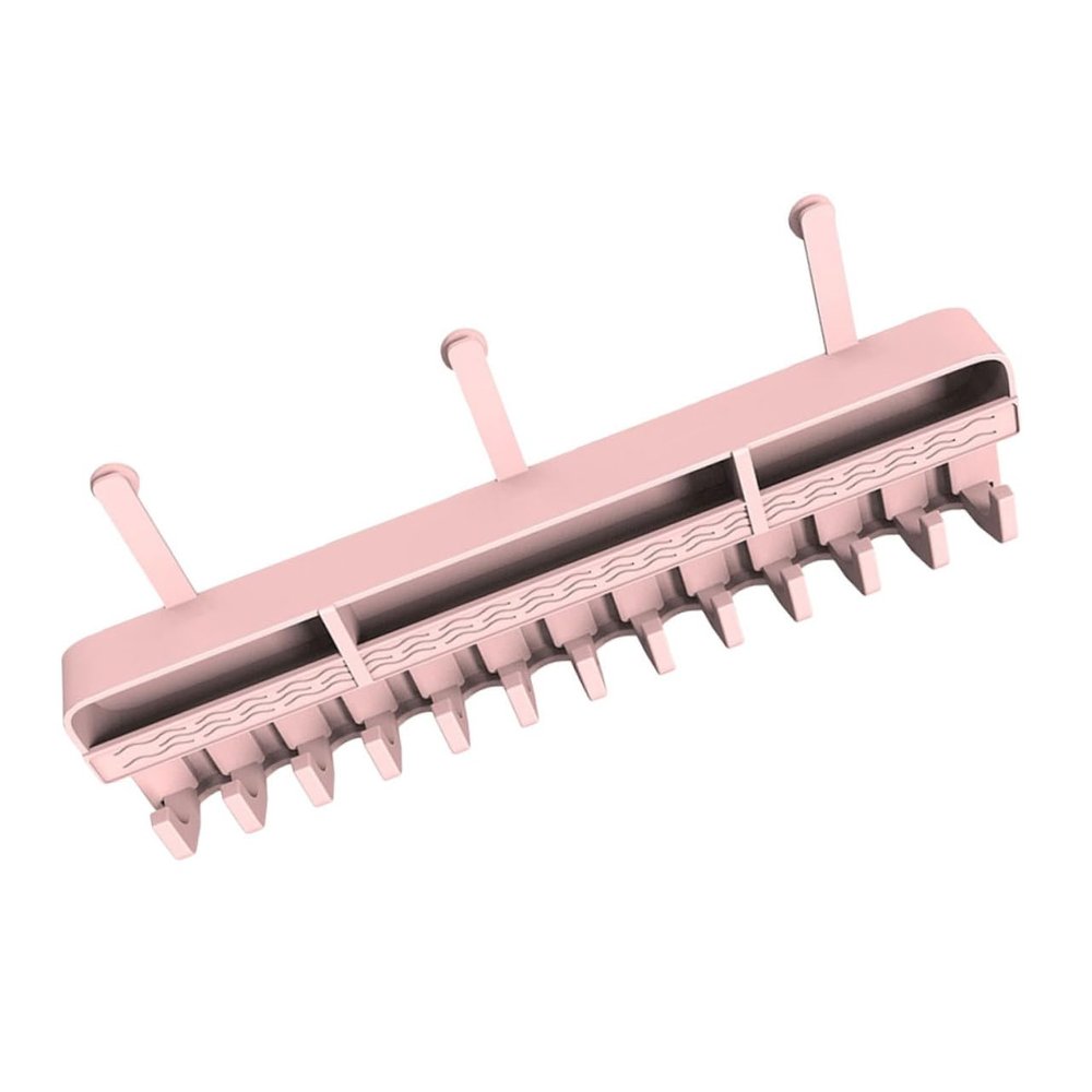 KAILIKETIY Hair Extension Holder for Home and Salon No-drill Organizer for Wigs and Ponytails Soft Design for Easy Styling and Drying Versatile Wall-mounted Rack