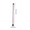 Homoyoyo 5pcs Double Ended Makeup Brush for Eyeshadow and Foundation Premium Bristles Matted Gold Handle for Daily and view 2