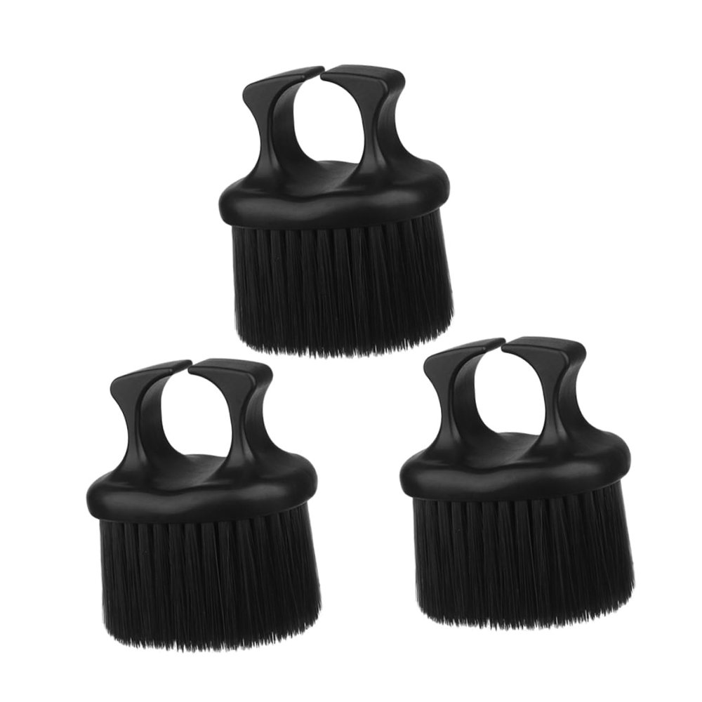 Happyyami 3 Natural Bristle Brush Set for Men Beard Comb Grooming Tool for Travel