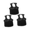 Happyyami 3 Natural Bristle Brush Set for Men Beard Comb Grooming Tool for Travel view 1