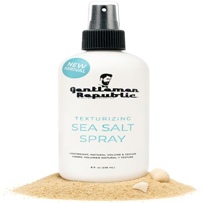 Gentlemen Republic Sea Salt Spray for Men & Women  Hair Texturizing Spray with Dead Sea Salt, Vitamin E & Kelp  Adds Volume & Texture  Lightweight Texturizing for Hair Men  8 oz