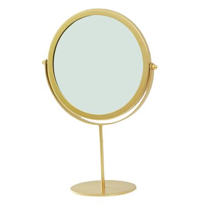 Homoyoyo Portable Round Mirror for - Stylish Tabletop Decoration for Home - Ideal for ' Rooms