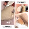 Artibetter 3sets Acrylic Makeup Mixing Palette with Spatula Heart-Shaped Foundation Blending Tray for Easy Mixing and Travel Use Compact and Lightweight Cosmetic Tool view 3
