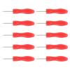 Happyyami 10pcs Glue Bottle Opening Needles Blocking Nozzle Tips Stainless Steel Piercing Pins for Lash Adhesive Replacement Accessories view 1