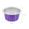 Happyyami 10pcs Aluminum Foil Wax Melting Bowl Face Hair Removal Tool Wax Pot for Candle Supplies Hair Kit view 2