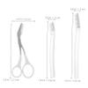 DEARMAMY 1set Eyebrow Grooming Set Razor Scissors Comb Trimmer Safe Precise Versatile for Levels view 2