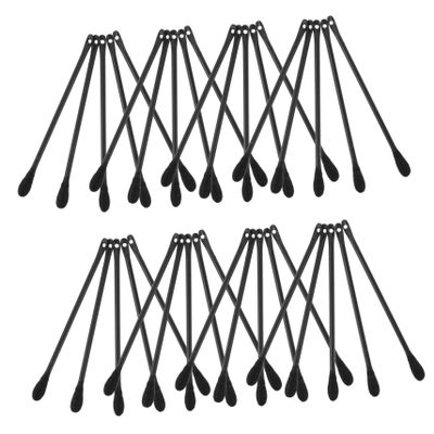 BATHVEVE 100pcs Disposable Blackhead Extractor Cotton Swabs for Facial Cleansing Gentle Safe Pore Cleaning Tools Portable Blackhead Removal Sticks