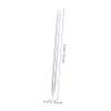BATHVEVE 100pcs Reusable Nail Stick Double Sided Cuticle Pusher for Manicure Fingernail Cleaning Tool view 2