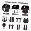 DEARMAMY Hair Extension Hanger Stand Braiding Rack Stand U-shaped Hair Rack Extension Holder Wall Mount Hanger view 3