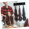 DEARMAMY Hair Extension Hanger Stand Braiding Rack Stand U-shaped Hair Rack Extension Holder Wall Mount Hanger view 4