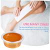 Happyyami 10pcs Wax Melting Bowl Aluminum Foil Hair Removal Tool Wax Warmer Pot Large Capacity Dishwasher Safe view 4