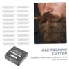 OSOLADY 100pcs Single Edge for Barbershop Home Use Lightweight Manual Face Cutter Convenient Shaving Replacement Blades for Smooth Shaving Grooming Needs view 4