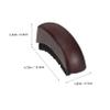 ARTSEWPLY Beard and Hair Brush for Men Soft Boar Bristle Grooming Brush with - Handle Multi-functional Salon Tool for Neat and Polished Styles and Comfortable view 2