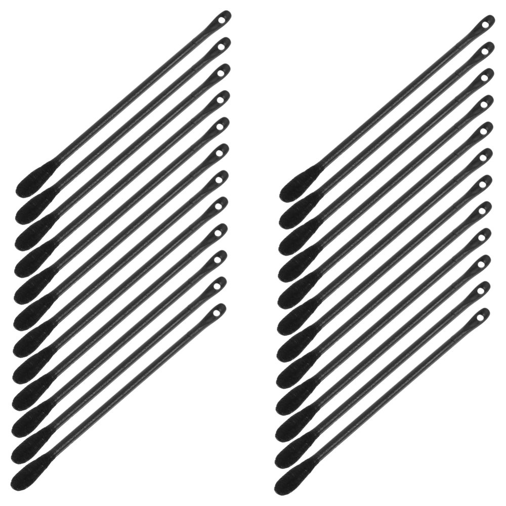 DEARMAMY 100pcs Disposable Blackhead Removal Tool Dual-Headed Cotton Swabs for Pore Cleaning and Facial Care for Home and
