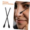 DEARMAMY 100pcs Disposable Blackhead Removal Tool Dual-Headed Cotton Swabs for Pore Cleaning and Facial Care for Home and view 3