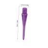 ibasenice 50pcs Soft Head Tip Replacement with Supplies Needles Accessory Points Needle Accessories Sports Heads Part Plus Practical Needles Purple Plastic view 2