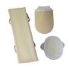 HAKIDZEL 3pcs Loofah Bath Glove Biodegradable Body Scrubber for Men Women Gentle Cleansing view 1
