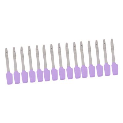 Homoyoyo 15pcs Silicone Wax Scraper for Hand and Foot Care Soft and Safe Beauty Tool for Skin Maintenance Reusable Makeup Applicator