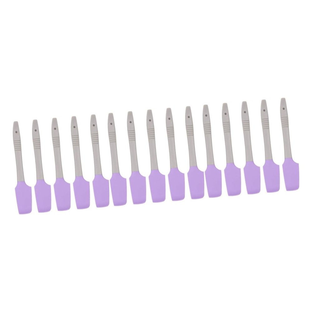 Homoyoyo 15pcs Silicone Wax Scraper for Hand and Foot Care Soft and Safe Beauty Tool for Skin Maintenance Reusable Makeup Applicator