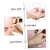 Artibetter 2sets Heart-Shaped Acrylic Makeup Mixing Palette Spatulas Versatile Foundation Blending Plate for Makeup Artists and Enthusiasts Compact and Easy to Clean for Travel Use view 4