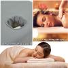 Gray,80x190cm/2.6x6.2ft,Massage Bed Sheet with Face Hole,Elastic All-Round Wrap Beauty Massage Bed Cover Waterproof Massage Table Sheets SPA Couch Covers Massage Table Sheets view 3