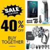 Body Hair Trimmer for Men - 6.0 Upgraded Groin & Pubic Hair Trimmer, 2-in-1 Professional Dual-Head Body Shaver Head Shavers for Bald Men - 6 in 1 Upgraded 7D Magnetic Heads Electric Razor view 1