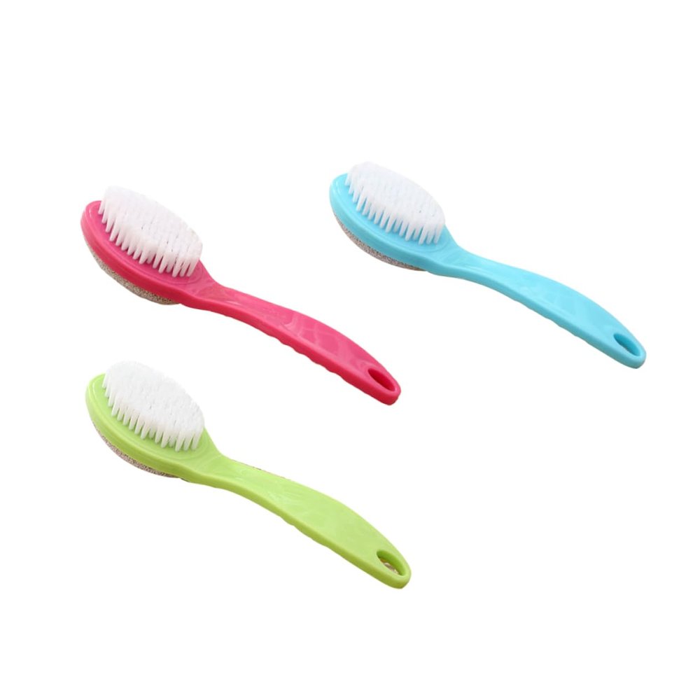 Beaupretty 3pcs Pumice Stone Brush Callus Remover Foot Scrubber Dead Skin Remover Pedicure Tool