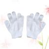 SAFIGLE Bath Glove Exfoliating Scrubber Mitt White Shower Cleaning Brush for Body Men Women view 1