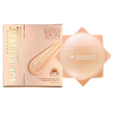 Hikari Skin Premium Sun Perfect Tinted Sunscreen SPF 50-50ml
