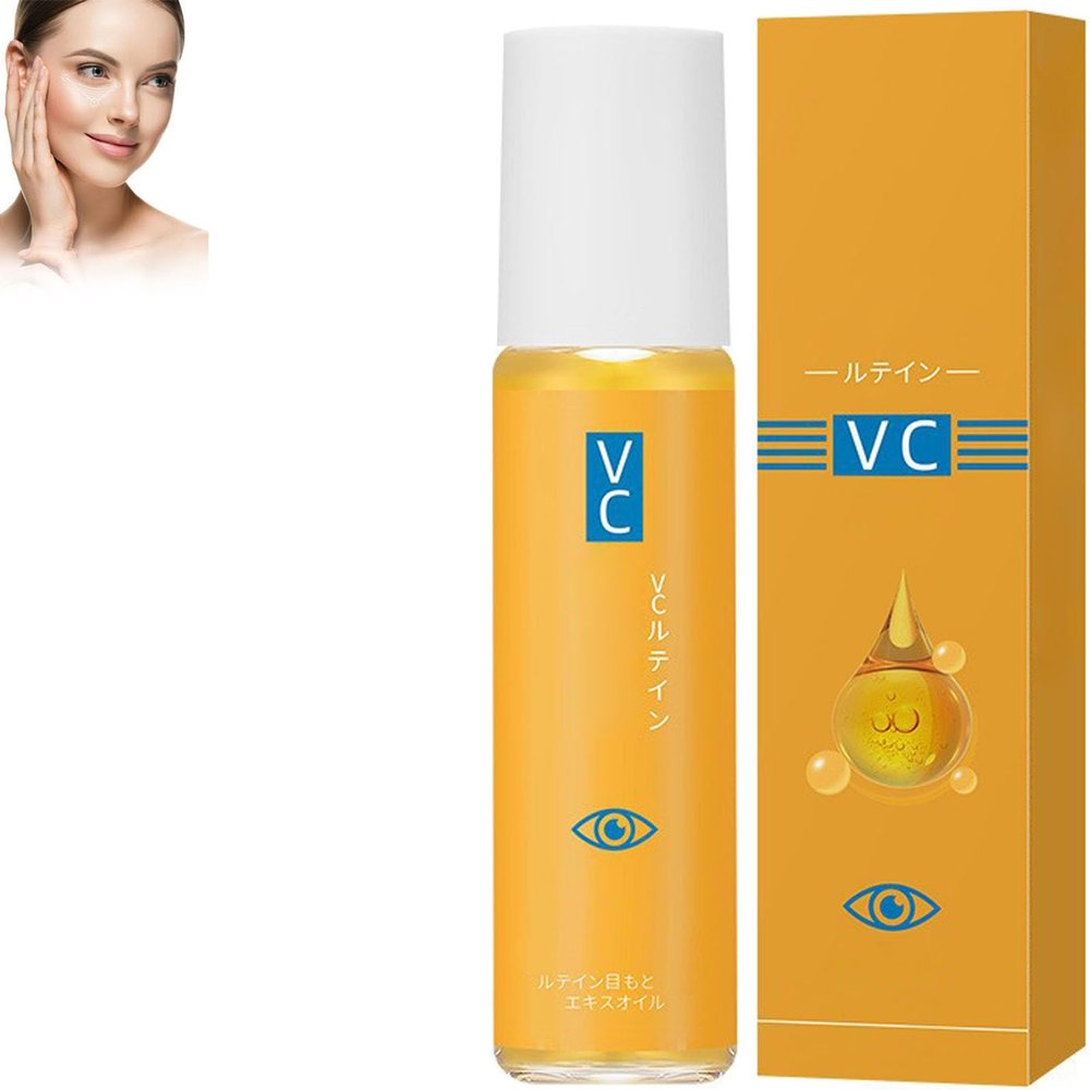 Lutein Eye Essence Oil, Lutein Eye Roller, Anti-Wrinkle Essence Oil, Rollerball Serum (1pcs)