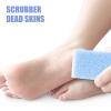 4 Pack Foot Pumice for Feet Pedicure Plastic Foot Scrubber Exfoliator for Dead Skin Cracked Heel Repair Callus Remover view 2