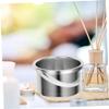 HAKIDZEL 2pcs Aluminum Wax Melting Pot Portable Wax Warmer Replacement Bowl for Hair Removal and Candle Making for Home and Salon Use view 4