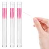 180 Pcs Piercing Cleaner Floss Disposable Piercing Hole Cleaner Ear Hole Cleaner Ear Piercing Care Cleaning Tool Ear Hole Cleaning Line Aftercare Earring Hole Cleaner Odor Removal Ear Care (Pink) view 1
