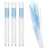 180 Pcs Piercing Cleaner Floss Disposable Piercing Hole Cleaner Ear Hole Cleaner Ear Piercing Care Cleaning Tool Ear Hole Cleaning Line Aftercare Earring Hole Cleaner Odor Removal Ear Care (Blue) view 1