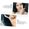 ARTSEWPLY 2pcs Handle Eyelash Comb Makeup Tool Grooming Brush for Natural Lash Separation for Mascara Application and Eyelash Styling Random Colors Included view 2