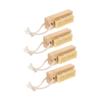 Beaupretty 4pcs Nail Scrubbing Brush for Fingernails and Toenails Cleaning Portable and Nail Brush for Manicure and Pedicure Lightweight and Easy to Use view 1