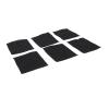 Facial Cotton Pads, Black Cotton Pads, 1200Pcs Makeup Removal Pads, Gentle & Effective Skincare with Pure Cotton, Excellent Water Absorption, for Home Travel view 1