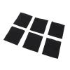Facial Cotton Pads, Black Cotton Pads, 1200Pcs Makeup Removal Pads, Gentle & Effective Skincare with Pure Cotton, Excellent Water Absorption, for Home Travel view 2